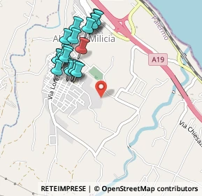 Mappa Via Nicola Calipari, 90010 Altavilla Milicia PA, Italia (0.5515)