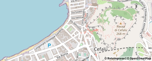 Mappa Cefalù