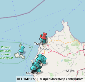 Mappa Lungomare Dante Alighieri, 91016 Trapani TP, Italia (19.921)