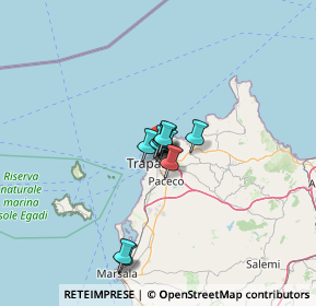 Mappa Lungomare Dante Alighieri, 91016 Trapani TP, Italia (7.46727)