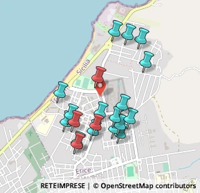 Mappa Via Madonna di Fatima, 91016 Trapani TP, Italia (0.489)