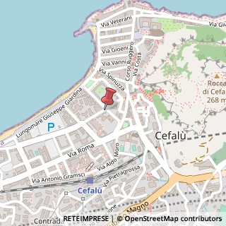 Mappa Via Generale Prestisimone, 1, 90015 Cefalù, Palermo (Sicilia)