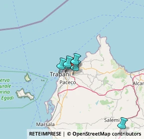 Mappa Via F. Milana, 91016 Erice TP, Italia (27.69889)