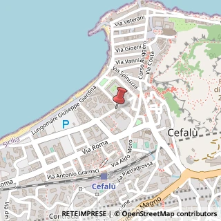 Mappa Via Generale Prestisimone, 5, 90015 Cefalù, Palermo (Sicilia)
