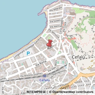 Mappa Via Generale Prestisimone, 21, 90015 Cefalù, Palermo (Sicilia)