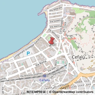 Mappa Via Generale Prestisimone, 5A, 90015 Cefalù, Palermo (Sicilia)