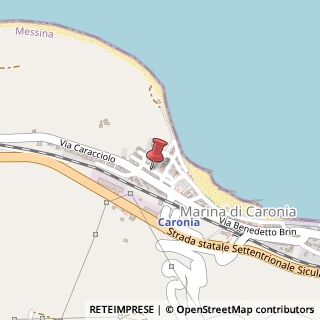 Mappa Via caracciolo 7, 98072 Caronia, Messina (Sicilia)