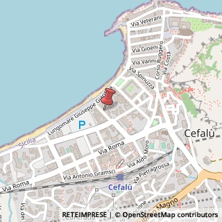 Mappa Via Archimede, 21, 90015 Cefalù, Palermo (Sicilia)