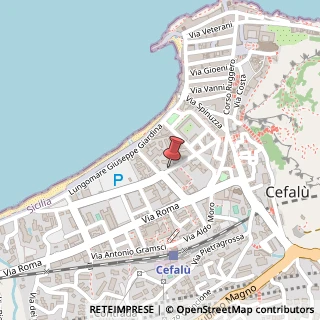 Mappa Via Generale Prestisimone, 25, 90015 Cefalù, Palermo (Sicilia)