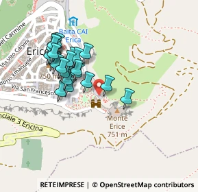 Mappa Via Nunzio Nasi, 91016 Erice TP, Italia (0.224)