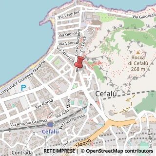 Mappa Corso Ruggero, 105, 90015 Cefalù, Palermo (Sicilia)
