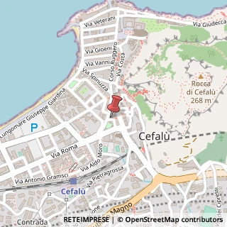 Mappa Via Carrettieri, 5A, 90015 Cefalù, Palermo (Sicilia)