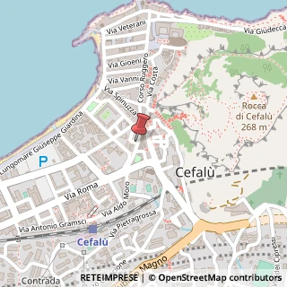 Mappa Via Monsignor Castelli, 2, 90015 Cefalù, Palermo (Sicilia)