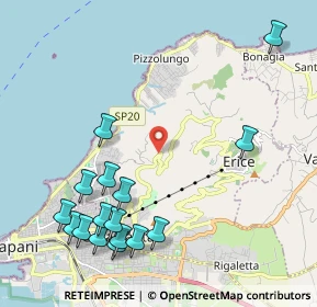 Mappa SP 31, 91016 Erice TP (2.86625)