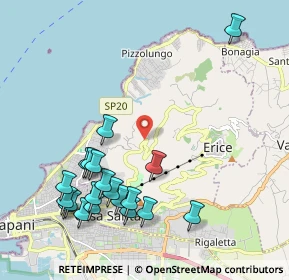 Mappa SP 31, 91016 Erice TP (2.6565)