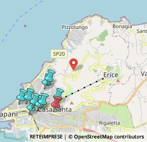 Mappa SP 31, 91016 Erice TP (3.09545)