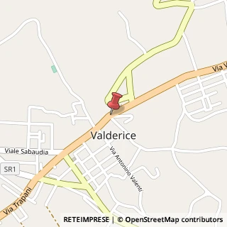 Mappa Via Vespri, 245, 91019 Valderice TP, Italia, 91019 Valderice, Trapani (Sicilia)