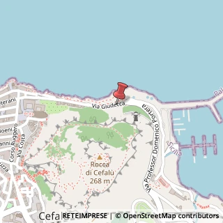 Mappa via porta Giudecca, 62 a, 90015 Cefalù, Palermo (Sicilia)