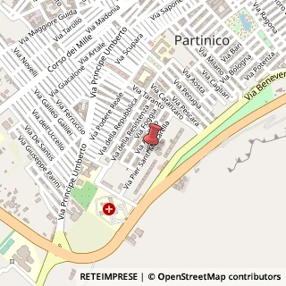 Mappa Via Pier Santi Mattarella, 94, 90047 Partinico, Palermo (Sicilia)
