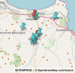 Mappa Corso Gaetano Scarpello, 90036 Misilmeri PA, Italia (2.77909)