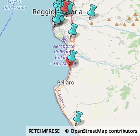 Mappa Crocevia Pellaro, 89100 Reggio di Calabria RC, Italia (6.0805)