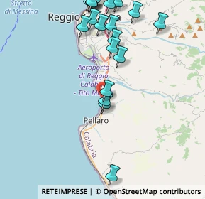 Mappa Crocevia Pellaro, 89100 Reggio di Calabria RC, Italia (5.4195)