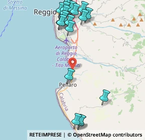 Mappa Crocevia Pellaro, 89100 Reggio di Calabria RC, Italia (5.837)