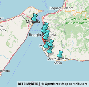 Mappa Crocevia Pellaro, 89100 Reggio di Calabria RC, Italia (9.48429)