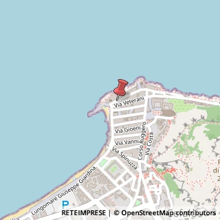 Mappa Via C. O. di Bordonaro, 101, 90015 Cefalù, Palermo (Sicilia)