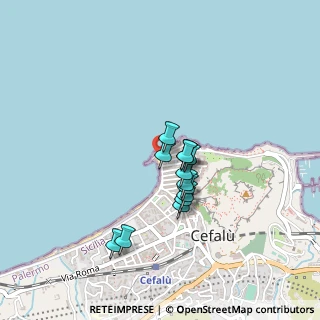 Mappa Via Veterani, 90015 Cefalù PA, Italia (0.35769)
