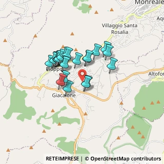 Mappa Via Esterna Cozzo Ingrassia, 90046 Monreale PA, Italia (1.4625)