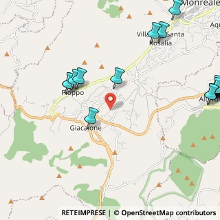 Mappa Via Esterna Cozzo Ingrassia, 90046 Monreale PA, Italia (3.574)