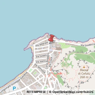 Mappa Corso Ruggero, 180, 90015 Cefalù, Palermo (Sicilia)
