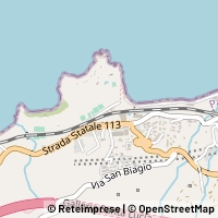Karte Cefalù