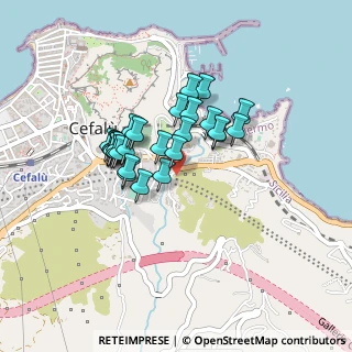 Mappa Via Sant'Oliva, 90015 Cefalù PA, Italia (0.36893)