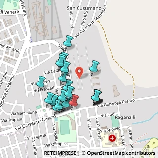 Mappa Tonnara San Cusumano, 91016 Casa Santa TP, Italia (0.22308)