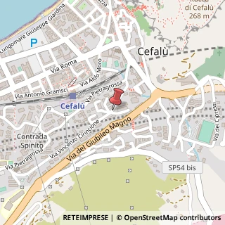 Mappa Via V. Cirincione, 100, 90015 Cefalù, Palermo (Sicilia)