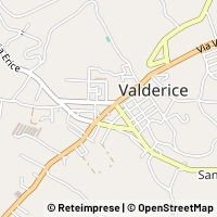 Mapa Valderice