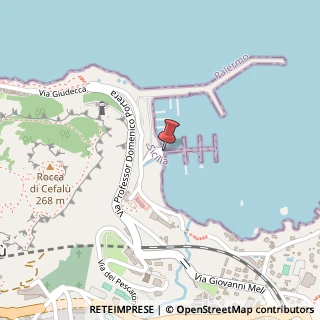 Mappa Porto DI,  Cefalù, Palermo (Sicilia)
