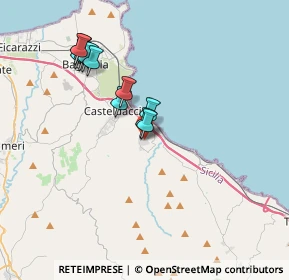 Mappa Via Caduti di Nassiriya, 90010 Altavilla Milicia PA, Italia (3.63364)