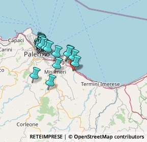 Mappa Via Caduti di Nassiriya, 90010 Altavilla Milicia PA, Italia (14.693)