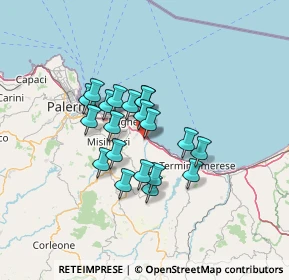 Mappa Via Caduti di Nassiriya, 90010 Altavilla Milicia PA, Italia (10.842)