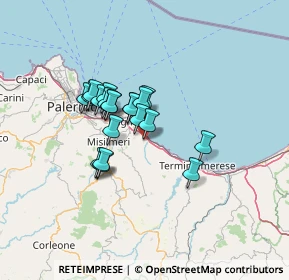 Mappa Via Caduti di Nassiriya, 90010 Altavilla Milicia PA, Italia (10.652)