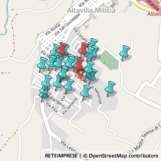 Mappa Via Caduti di Nassiriya, 90010 Altavilla Milicia PA, Italia (0.17857)