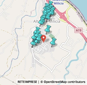 Mappa Via Caduti di Nassiriya, 90010 Altavilla Milicia PA, Italia (0.4565)