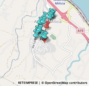 Mappa Via Caduti di Nassiriya, 90010 Altavilla Milicia PA, Italia (0.3345)