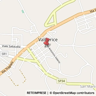 Mappa Piazza Ciaccio Montalto, 27, 91019 Valderice, Trapani (Sicilia)