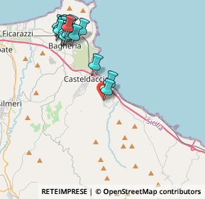 Mappa Via Ragusa, 90010 Altavilla Milicia PA, Italia (5.20158)