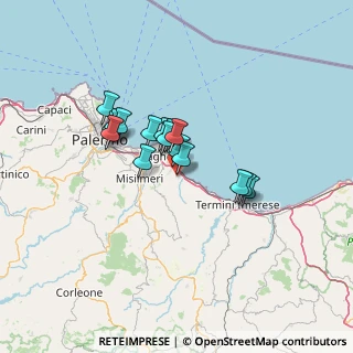 Mappa Via Catania, 90010 Altavilla Milicia PA, Italia (10.67813)