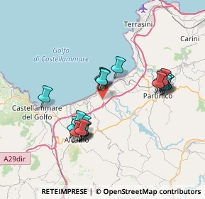 Mappa SP17, 90041 Balestrate PA, Italia (7.6365)